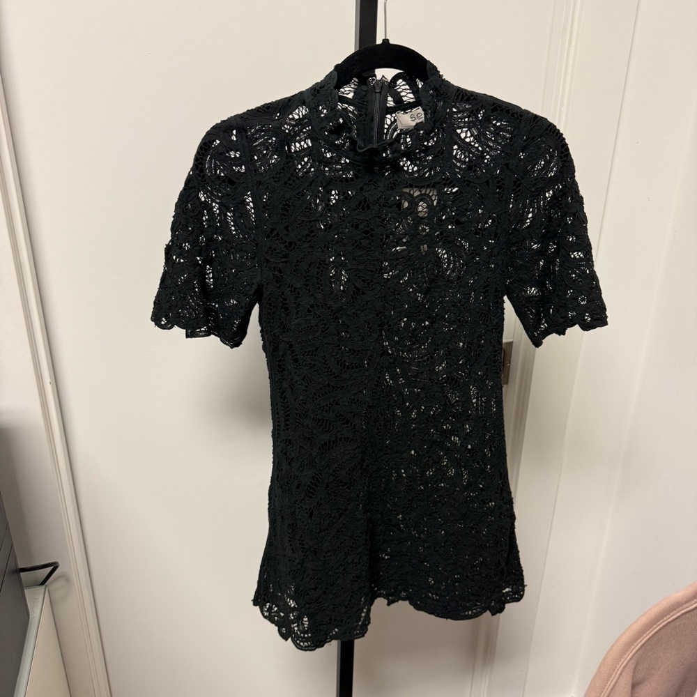 Sea New York Elegant Black Dress